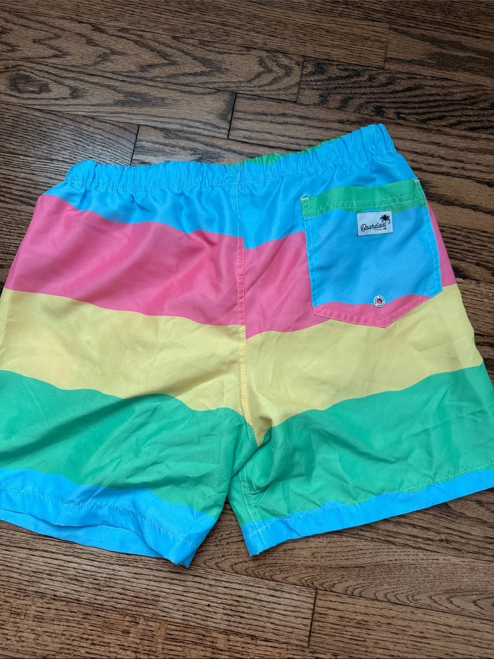 Boardies Stripe Swim Trunks